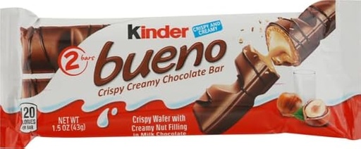Kinder Bueno Chocolate Bar 1.5Oz