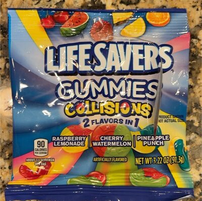 Lifesavers Gummies Collisions 3.22Oz