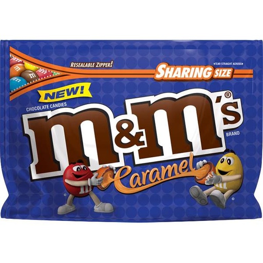 M&M Sharing Size Caramel 9.6Oz