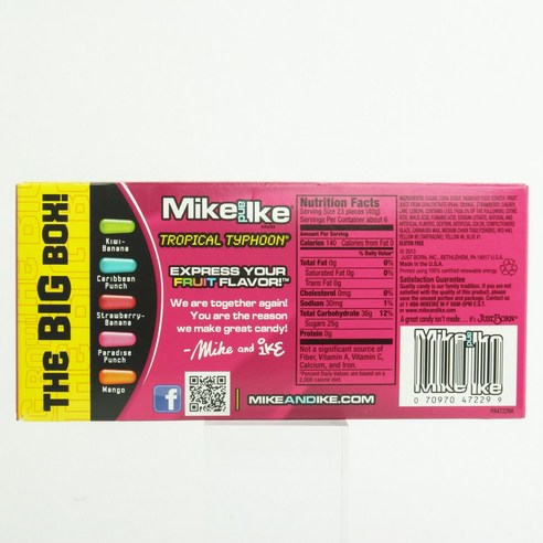 Mike And Ike Tropical Typhoon 5Oz