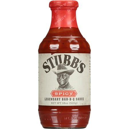 Salsa Bbq Stubbs Spicy 18Oz
