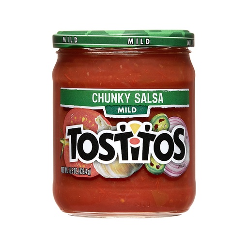 Salsa Tostitos Mild Red 15.5Oz