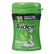 Trident Botella Menta 35 Pieza