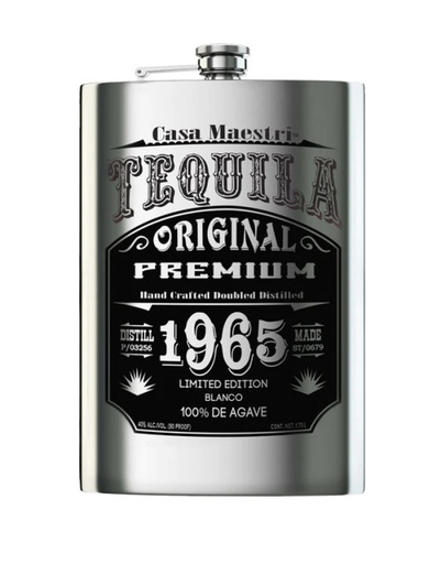 [005071] Casa Maestri Blanco Chata De Metal 750Ml