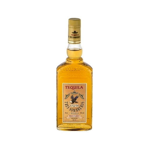 Tres Sombreros Dorada 750Ml