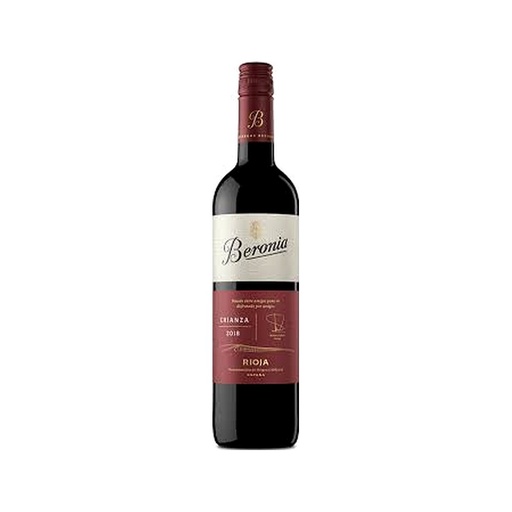 Beronia Crianza Tempranillo Rioja 750Ml