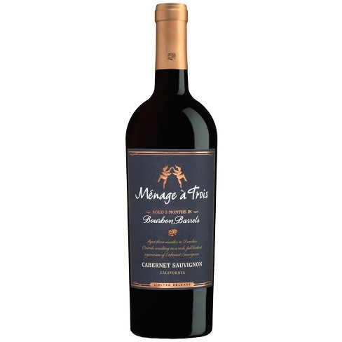 Menage A Trois Bourbon Barrels Cabernet Sauvigñon 750Ml