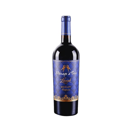 Menage A Trois Lavish Merlot 750Ml