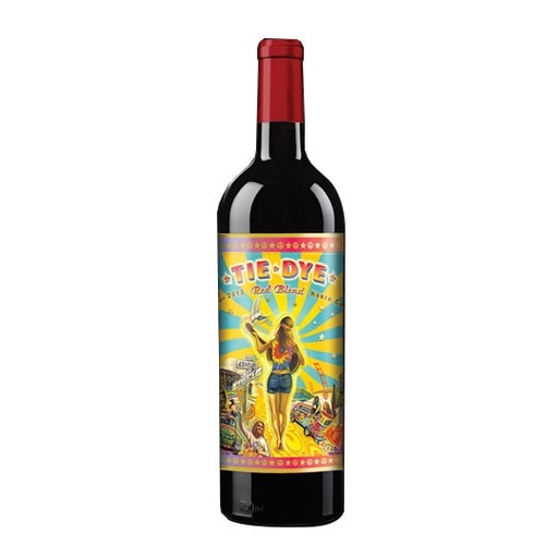 Tie Dye Red Blend 750Ml