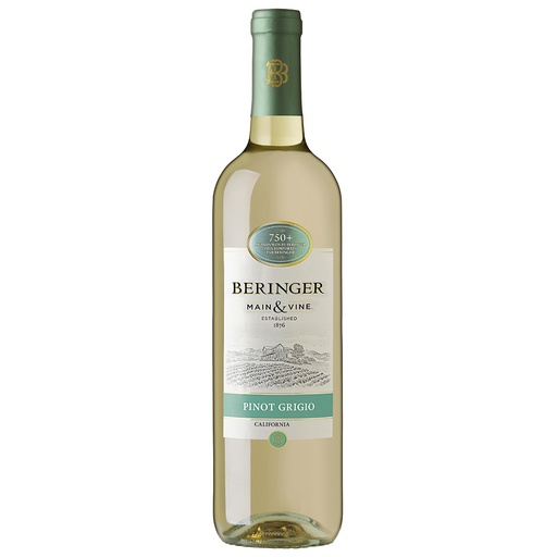 [089819760091] Beringer Pinot Grigio 750Ml