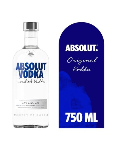 [7312040017010] Absolut Original 750Ml