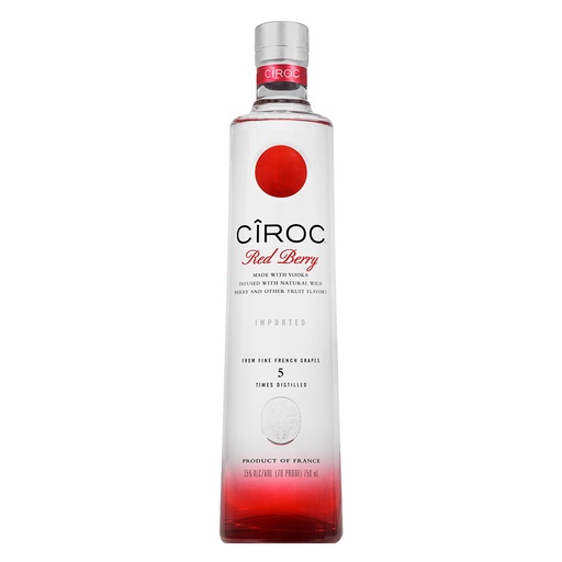 [088076175051] Ciroc Red Berry 750Ml