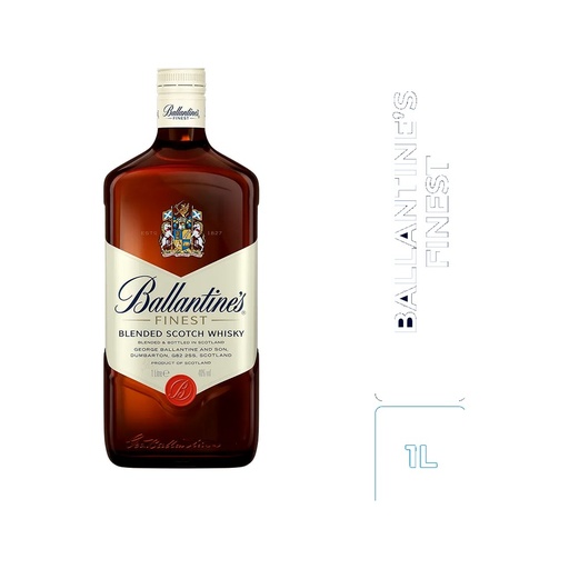 Ballantines 8 Años Finest 1000Ml