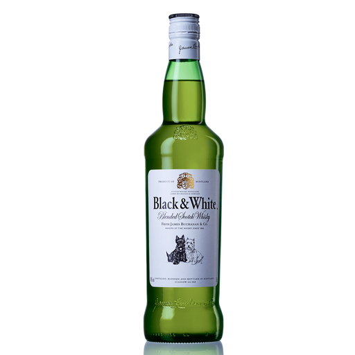 [50196111] Black & White Blended Scotch 750Ml