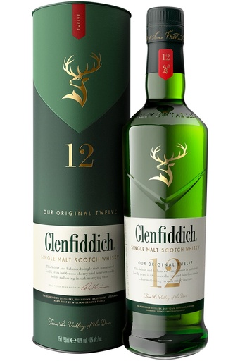 Glenfiddich 12 Años 750Ml