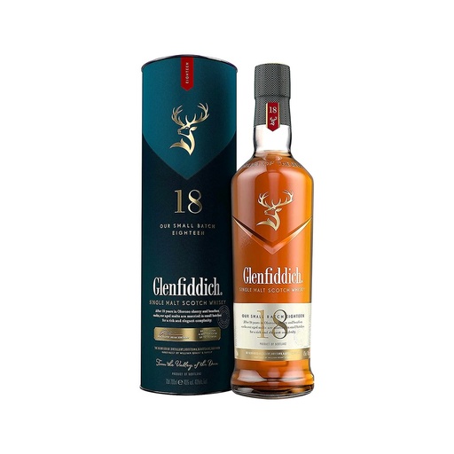 Glenfiddich 18 Años 750Ml
