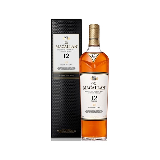 The Macallan 12 Años Sherry Oak 700Ml