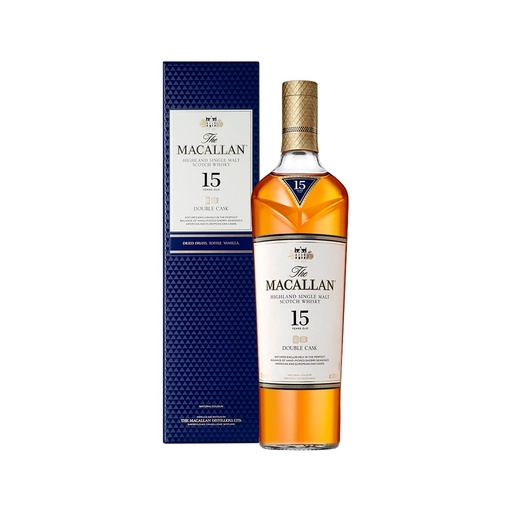 The Macallan 15 Años Double Cask 750Ml