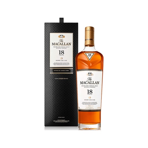 The Macallan 18 Años Sherry Oak 750Ml