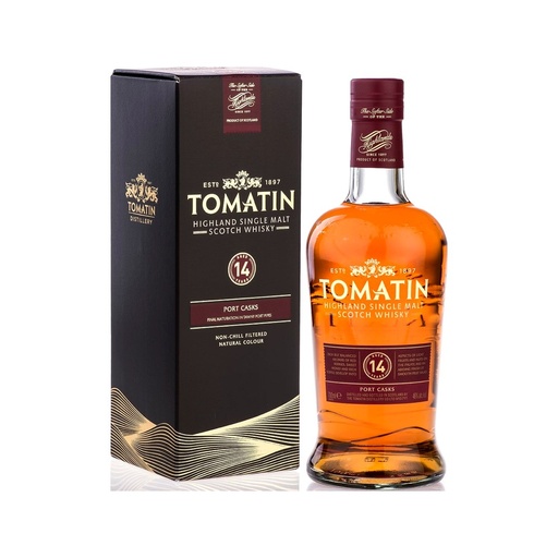 Tomatin 14 Años Port Casks 700Ml