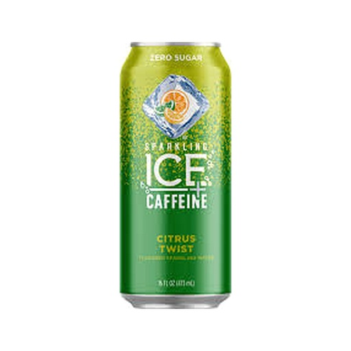 Sparkling Ice + Caffeine Triple Citrus 16Oz LATA