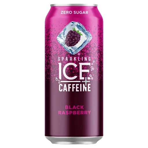 Sparkling Ice + Caffeine Black Rasberry 16Oz LATA 