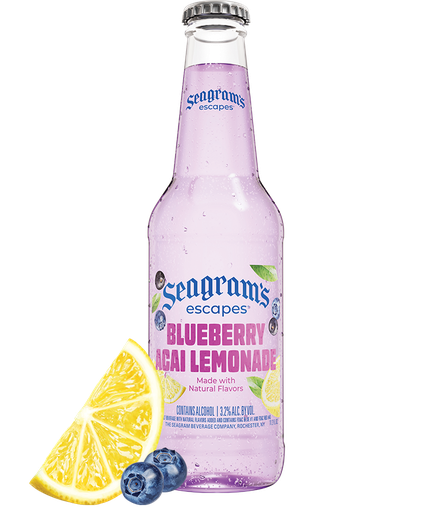 Seagrams Escapes Blueberry Acai Lemonade 12onz
