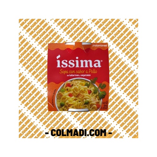 Sopa  Vaso Issimo Con Sabor A Pollo