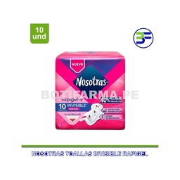 Toalla Nosotra  Diaria 150 Uds