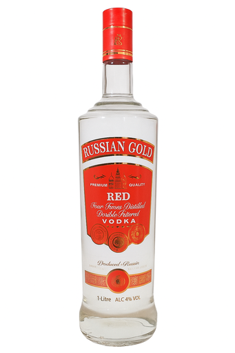 Russian Gold Red Vodka 1000Ml